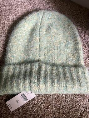 Soft Mint Knit Beanie Anthropologie